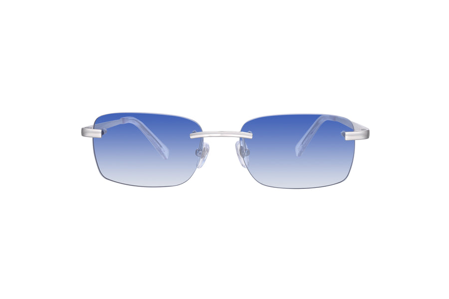 نظارات نسائية زرقاء | فضة