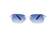 Women's Eyewear Dark Blue | Silver