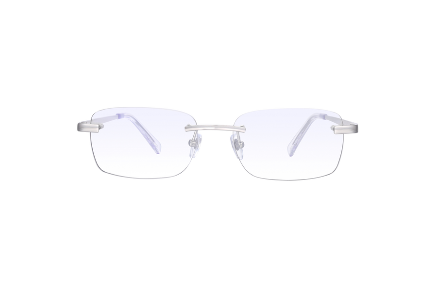 شفافية نظارات نسائية | فضة